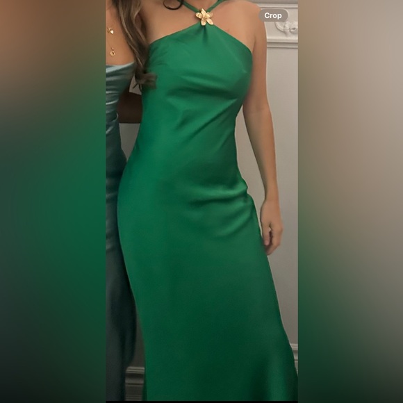 REVOLVE Vibrant Green Maxi Dress - Picture 3 of 4
